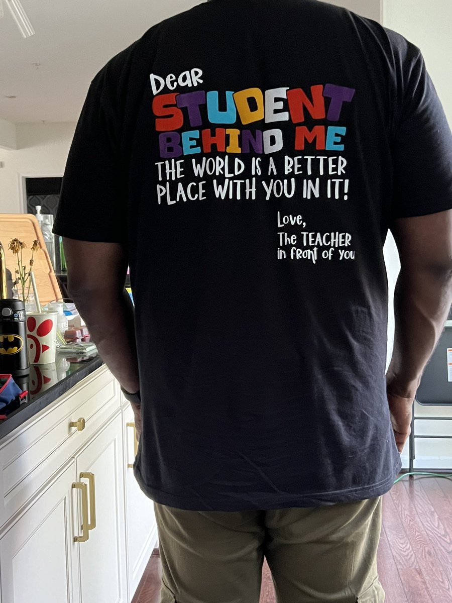 Student gift for Teacher Appreciation Week. 😁