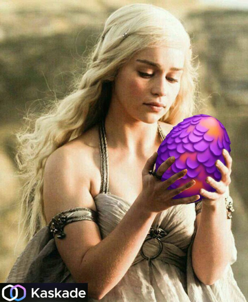 SK8FRAME's tweet photo. Daenerys Targaryen didn’t Hatch a normal dragon egg… it was a Kaskade dragon egg!
And now you can too! @Kaskade_Finance
#KaskadeFinance https://t.co/naUMMZkXuw
