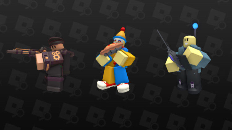 RBXGameHunters's tweet photo. Here are some of the upcomming skins for Tower Defense Simulator. There's also a fourth one but it is exclusive to users with 5 invites or Level 10 in our server!!! 

Steampunk (Ranger)
 Clown (Jester) 
Classic (Electroshocker)

Join our Discord here:
https://t.co/psLTpIIVEu https://t.co/i9Ec6HLMW7