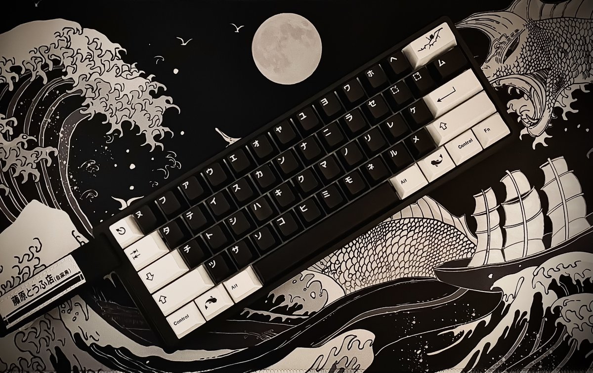 Fully custom Wooting 60HE // If this post gets 500 likes <a href="/WootingKB/">Wooting</a> and I will be doing a giveaway for this build