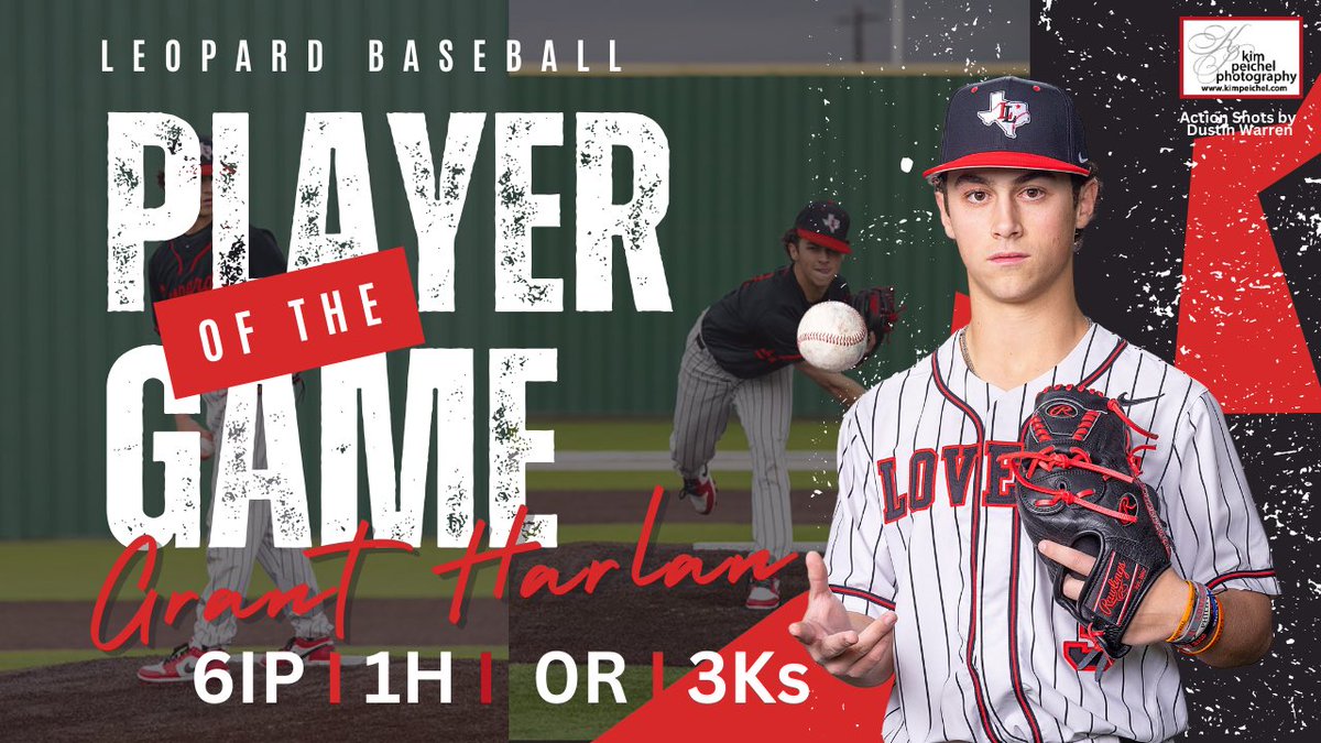 🚨Player of the Game - GRANT HARLAN!!!🚨 <a href="/grantharlan3/">Grant Harlan</a> pitched lights out today! 6IP/1H/0R/3Ks!! Headed to the Finals!