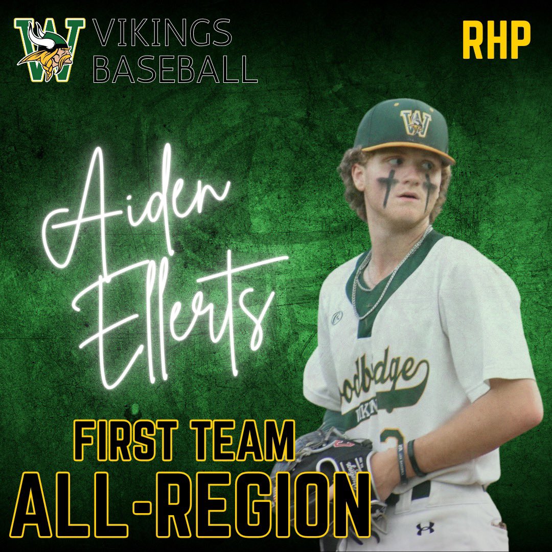 Congratulations to SR Aiden Ellerts for being recognized as First Team All-Region Pitcher! 
<a href="/NoVAHSBB/">NoVA HS Baseball</a>, <a href="/VarsityVirgini1/">Virginia Varsity Baseball</a>, <a href="/PrepBaseballVA/">Prep Baseball Virginia/DC</a>, <a href="/WashPostHS/">WashPost HS Sports</a>
