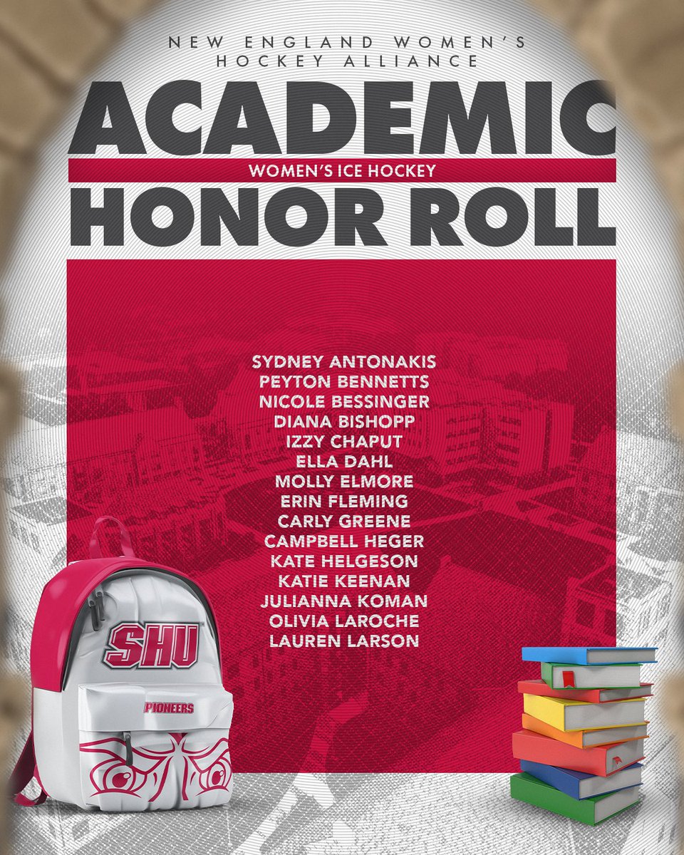 sacredheartwih's tweet photo. Congratulations to our NEWHA All-Academic Team honorees!!!

#WeAreSHU https://t.co/v4frOsuxr0