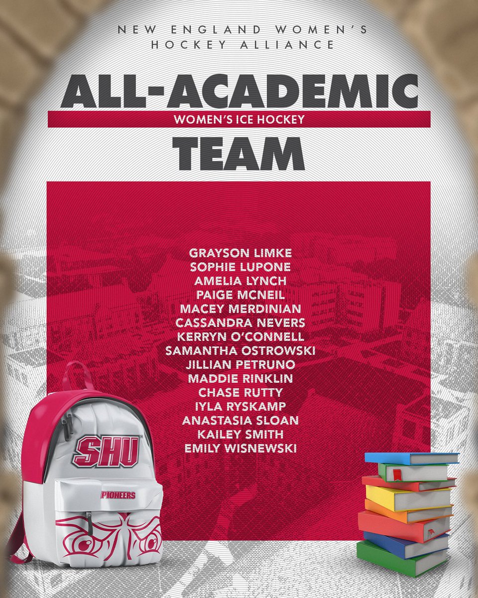 sacredheartwih's tweet photo. Congratulations to our NEWHA All-Academic Team honorees!!!

#WeAreSHU https://t.co/v4frOsuxr0