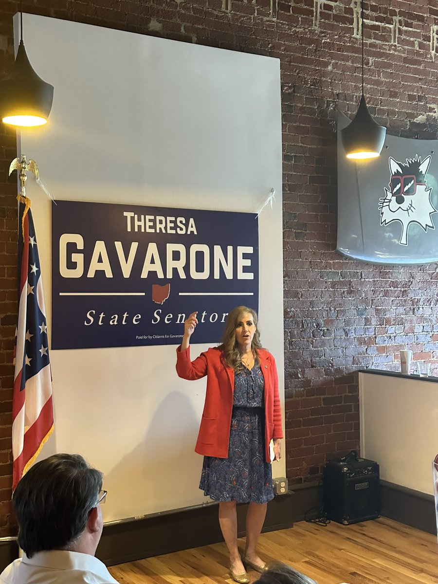 JoshWilliamsOH's tweet photo. Thrilled to back Senator Theresa Gavarone at her fundraiser! Her leadership is key for Ohio’s growth. Proud to support our shared values. 🌟@theresagavarone 
#ForwardOhio #GavaroneForSenate https://t.co/0zX49FzWnN