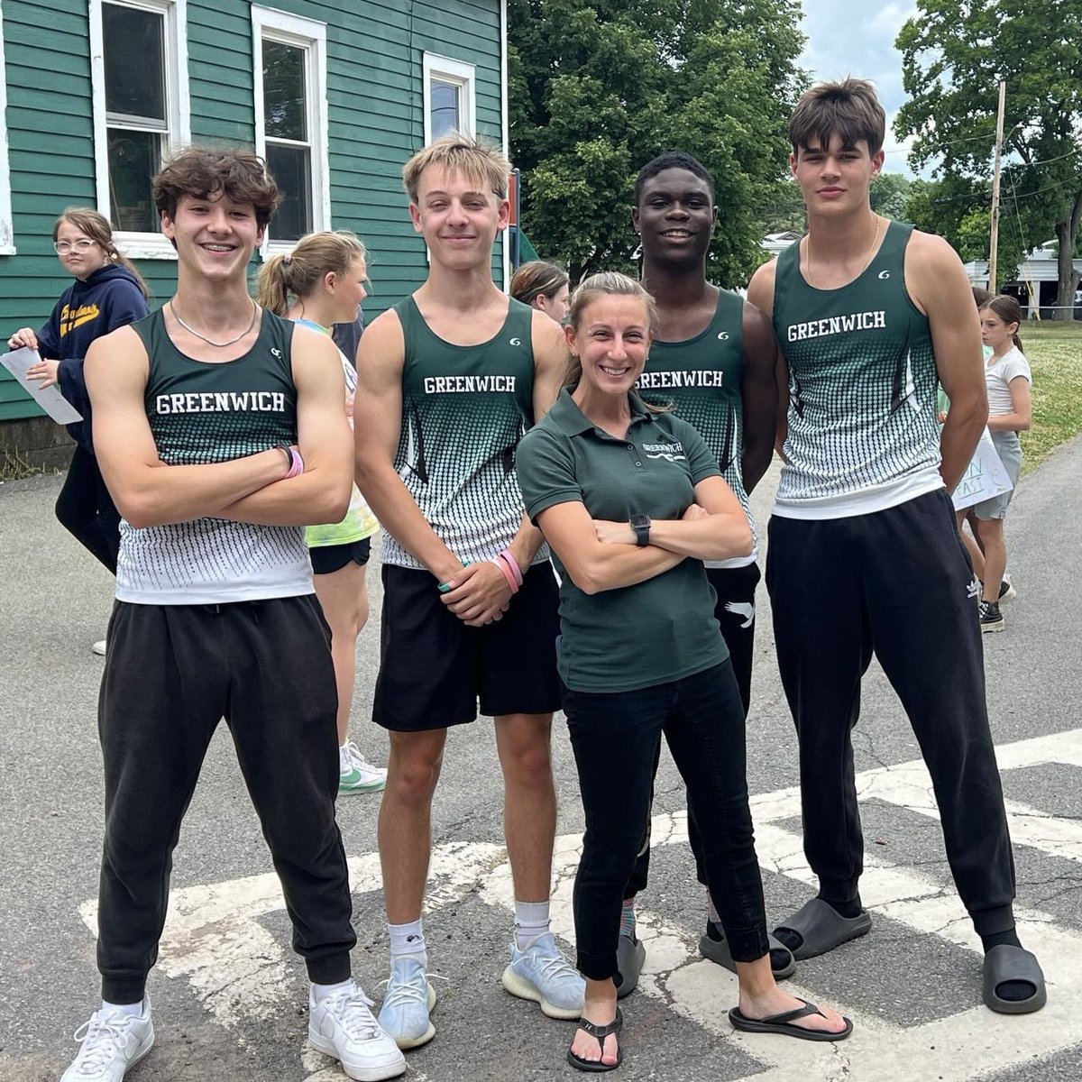 MrsCosey3's tweet photo. Tomorrow is the big day! @NYSPHSAA Track &amp; Field State Championships at Cicero-North Syracuse HS! We’ll see you in the Division 2 Long Jump, Triple Jump, 400m, &amp; 4x400m Relay! Go Witches!! @GreenwichCentr1 💚🤍💪🏻 https://t.co/V0Fwpmd7mH