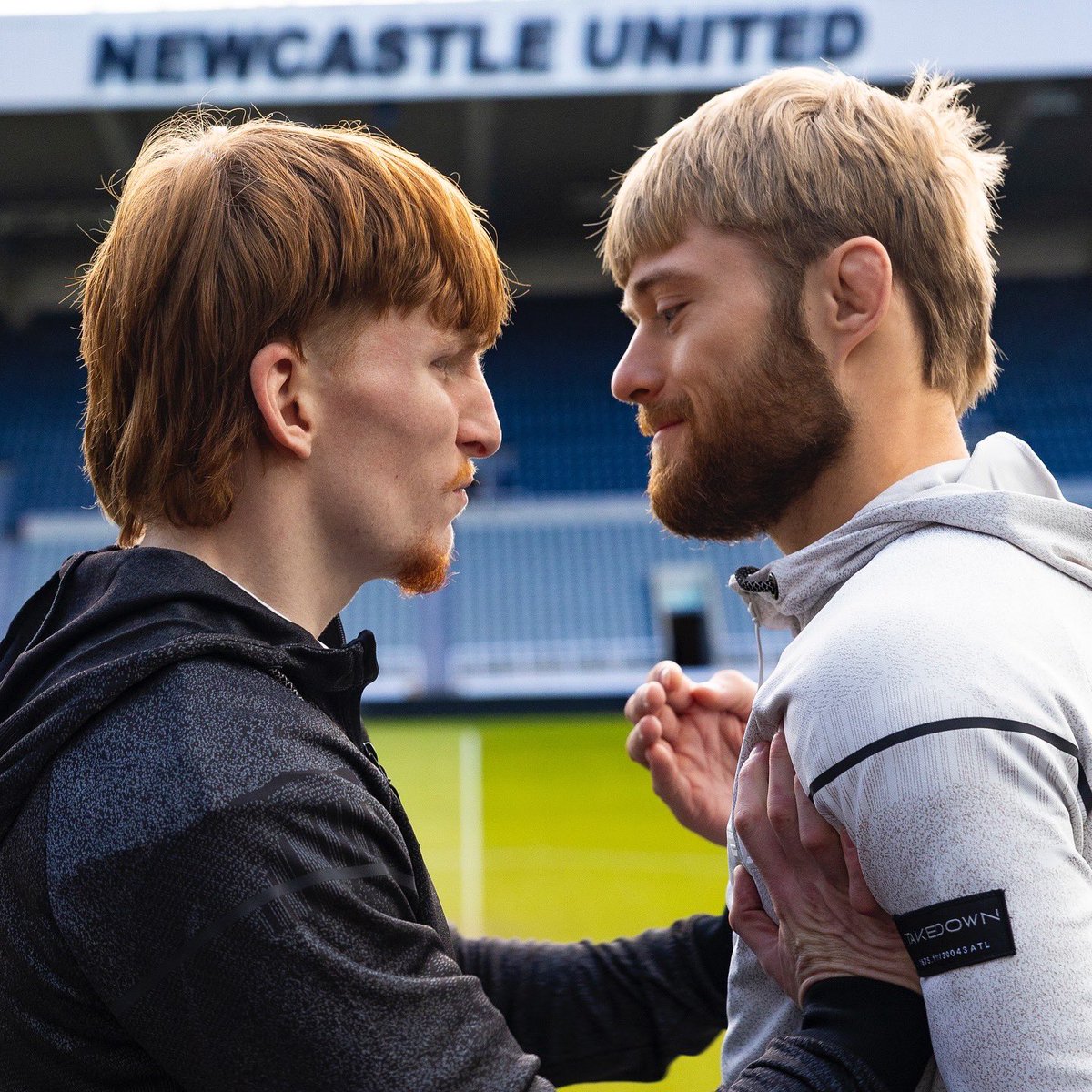 𝗙𝗔𝗖𝗜𝗡𝗚 𝗢𝗙𝗙 𝗔𝗧 𝗦𝗧 𝗝𝗔𝗠𝗘𝗦’ 𝗣𝗔𝗥𝗞! 📸

#PFLNewcastle | Saturday 8th June | Live on DAZN