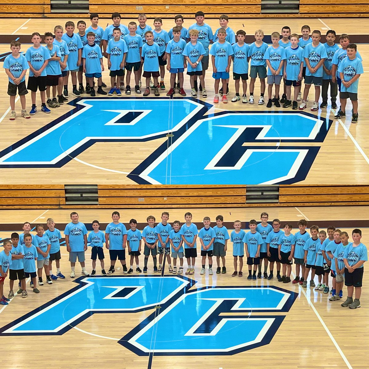 The excitement in our program is amazing.  It was a great week with over 60 young Hawks at camp getting better.  #PcPower