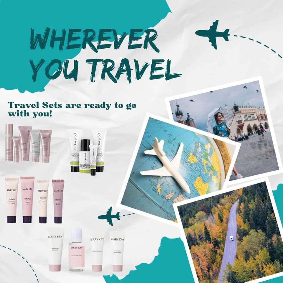 's tweet image. Don't leave home without your Mary Kay ! Your travel set will last you 2 weeks and you can take it in your carry-on luggage! If you don't have a MK Consultant contact me on marykay.com/bonitapayton
#marykay #travelset #marykaytimewise