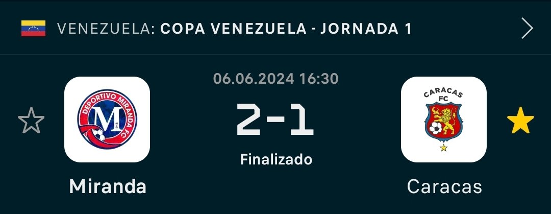 SanMarinoTeam's tweet photo. Hablemos de cómo Caracas la pecheó contra un equipo de segunda división de Venezuela. Son un desastre. https://t.co/9A4GePnbcC