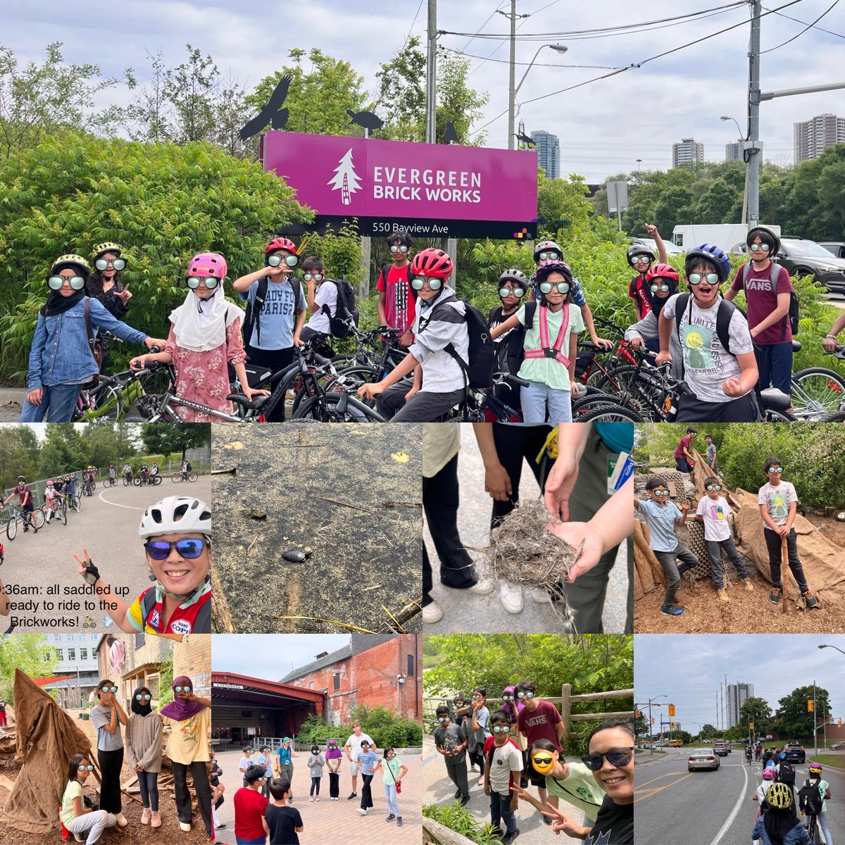 What an epic ride to ⁦@EGBrickWorks⁩ ⁦@EvergreenCanada⁩ Ss ⁦<a href="/TDSB_Grenoble/">Grenoble Public School</a>⁩ enjoyed a great day of riding and learning! ⁦@LN10Alvarez⁩ ⁦<a href="/LC2_TDSB/">Learning Centre 2</a>⁩ ⁦<a href="/HPE_TDSB/">HPE TDSB</a>⁩ ⁦<a href="/TDSB_MHWB/">TDSB Well-Being</a>⁩
#getoutside #outdooreducation #nature #schooldays