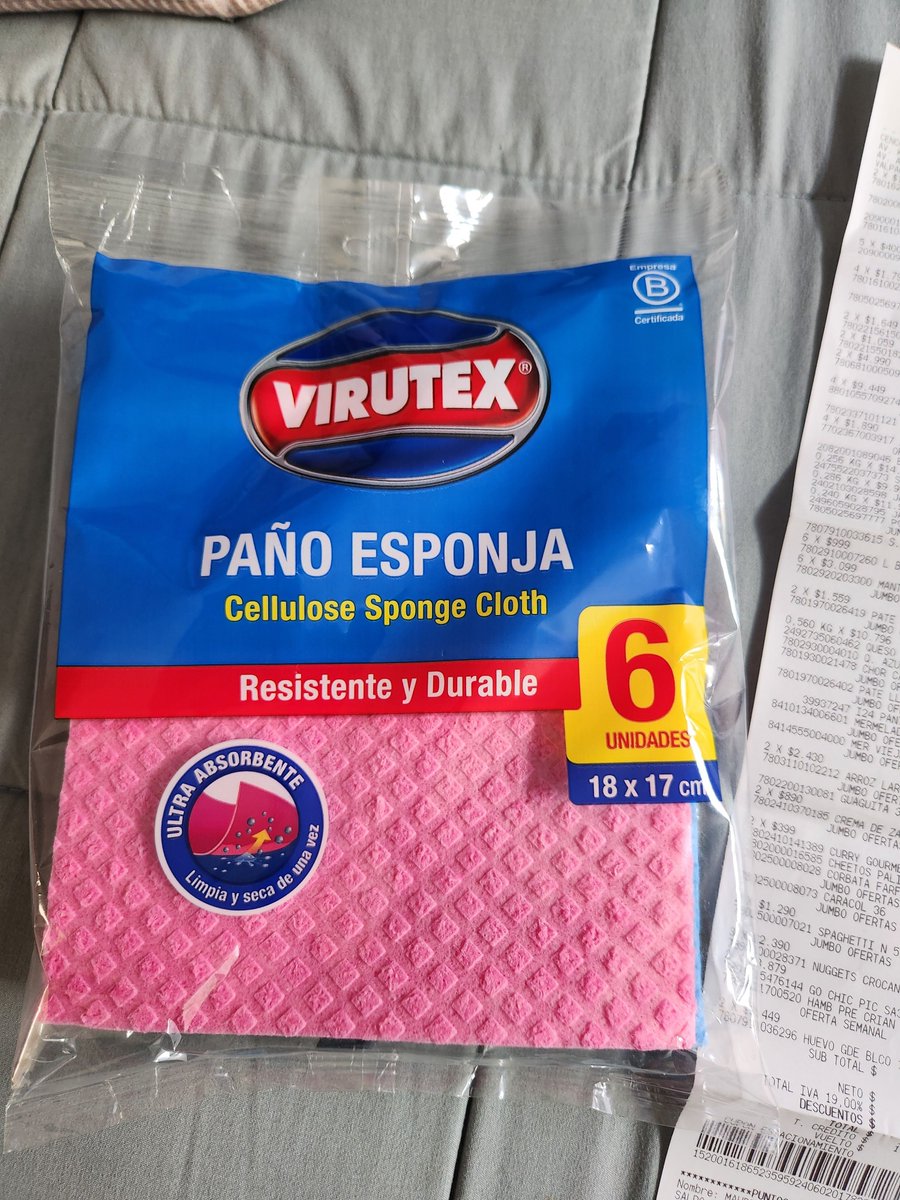 mauricio912's tweet photo. @Virutex_  #VirutexChile  uno compra un producto de 6 unidades y vienen cuatro... uno trata de contactarse con la empresa y el canal de contacto no funciona... todo mal con Virutex . https://t.co/xWpknNX4xt