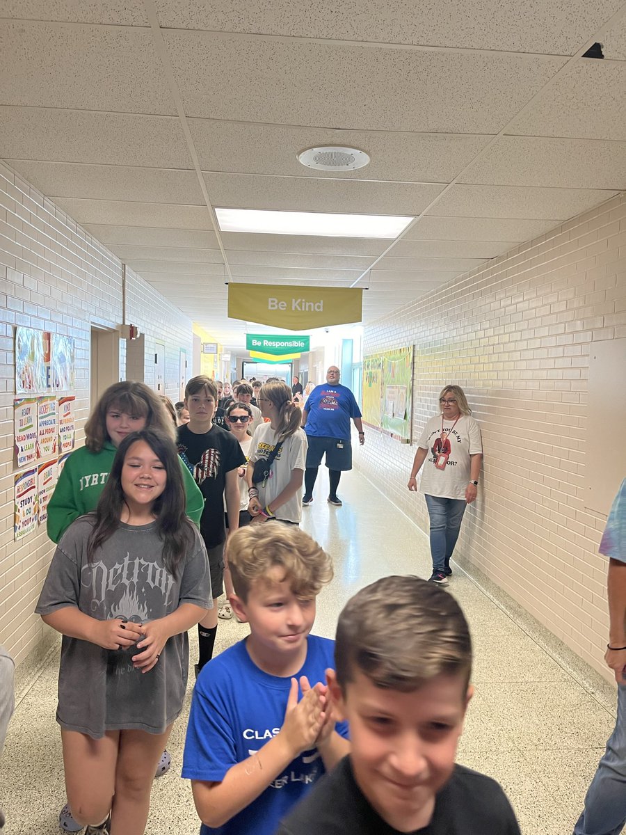 The Class of 2031 Clap-Out! - You will be missed within the hallways of East Union! Best of luck as you make your way to Middle School in the fall! 💚👩🏻‍🎓
👨🏻‍🎓💛 Have the best summer!! <a href="/deerlakessd/">Deer Lakes School District</a>