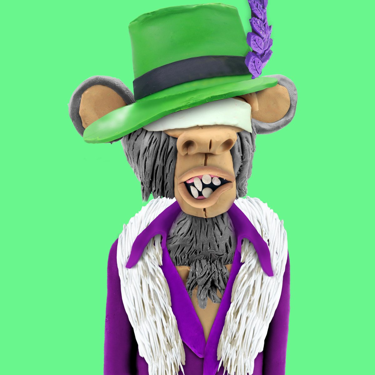 Claypez's tweet photo. π΅ MELLOW MONKEY OF THE DAY π΅
Lπk, he's wearing a Chimp Daddy outfit!!
π΄ https://t.co/eykZKTcFkf π΄
#ClayJungle #MellowMonkeys #NFT #Cardano #ADA