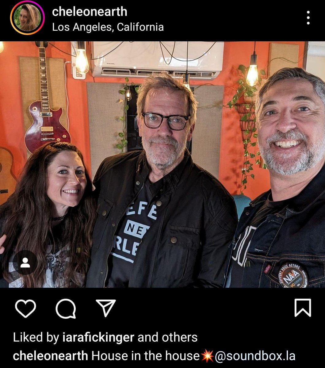 Dreamduality's tweet photo. LA???? Soundbox?? 3rd album???Please?? #hughlaurie https://t.co/yYsZ5l15tj