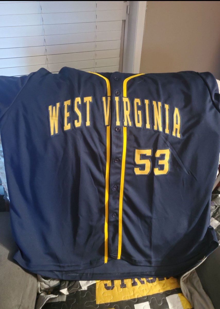 LouPryor's tweet photo. @CoachMazey Coach, I've got my jersey ready to go!!! Let's Go Mountaineers!!!! https://t.co/ymlywoFIYb