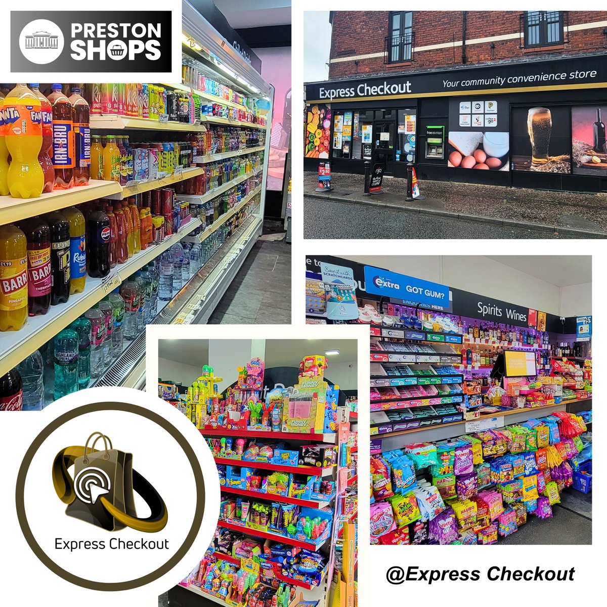 PrestonShops's tweet photo. 📢 We at Preston Shop are pleased to welcome Express Checkout as the newest member of our family of local businesses. 🛒✨ https://t.co/Qf3VtmoGLJ