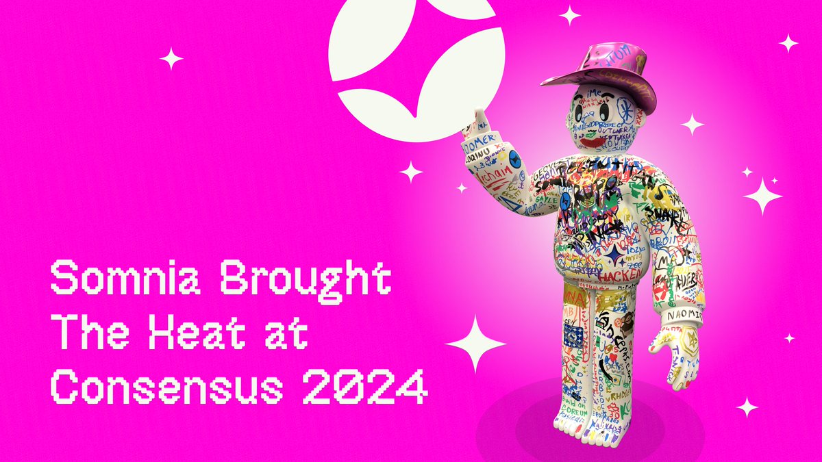 Somnia_Network's tweet image. 🤝 Thanks to everyone who joined us at #Consensus 2024 in #Austin! 🤠From our interactive booth to our engaging side events, it was an unforgettable experience! 

🎉 Check out the highlights: somnia.network/somnia-brought…

#Consensus2024 #Somnia
