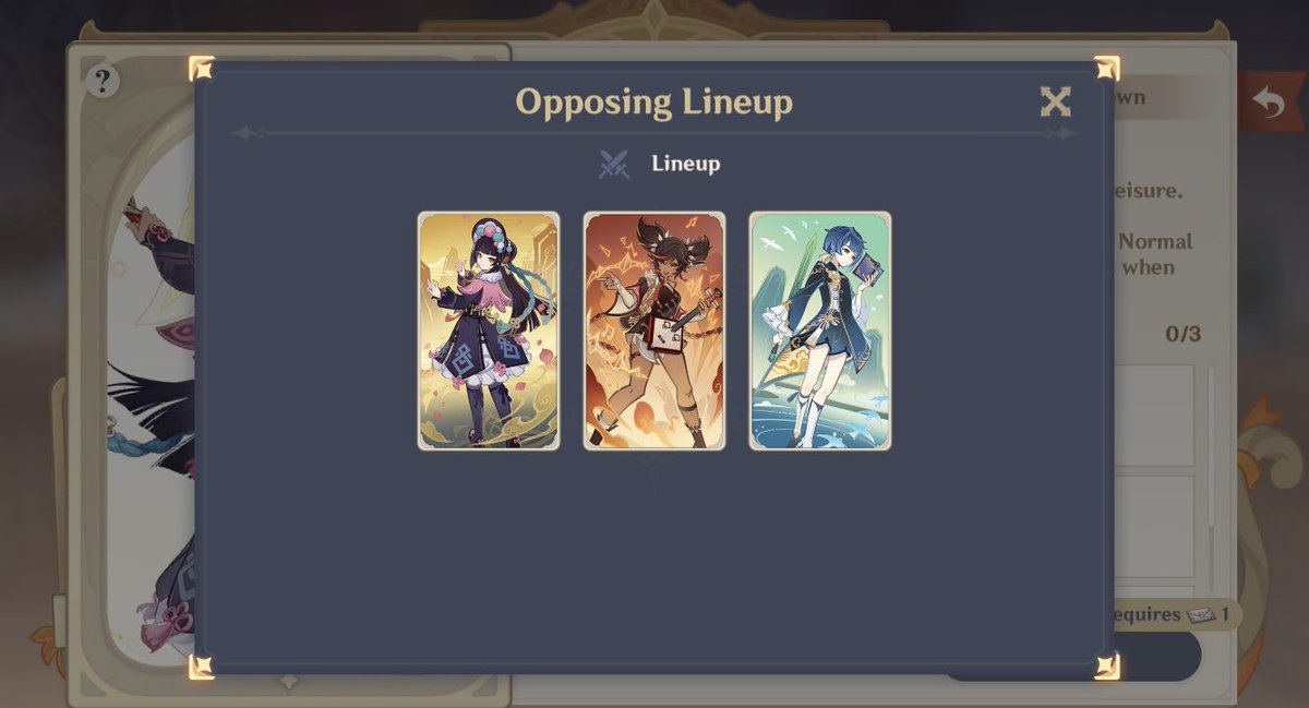 xln41720's tweet photo. yun jin and xinyan using each other on their tcg teams 😭 okay LESBIANS we get it https://t.co/TNWxnuqgjy