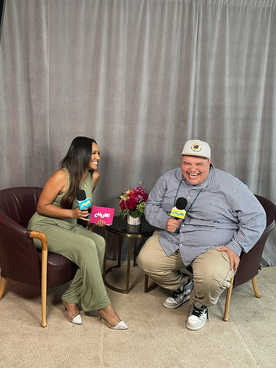 CHUM 104.5 (@chum1045) on Twitter photo <a href="/AzaleaZoeHart/">Azalea Hart</a> and <a href="/PaulRabliauskas/">Paul Rabliauskas</a> sharing a laugh and talking all things music and ‘Acting Good’. Did you know Paul used to be a radio DJ?! #BellMediaUpfronts <a href="/AzaleaZoeHart/">Azalea Hart</a> and <a href="/PaulRabliauskas/">Paul Rabliauskas</a> sharing a laugh and talking all things music and ‘Acting Good’. Did you know Paul used to be a radio DJ?! #BellMediaUpfronts