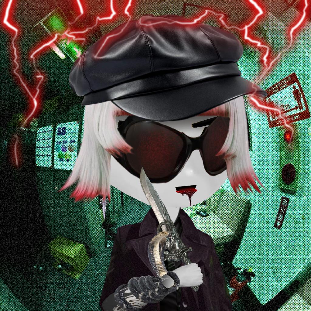 Still not feelin' it 🧛‍♂️ 🔴⚫️
But here's a #Redmilio for the culture 
Special thanks to <a href="/steviesei/">stevie</a> and <a href="/GhoonsNFT/">Ghoons</a> for the Spot