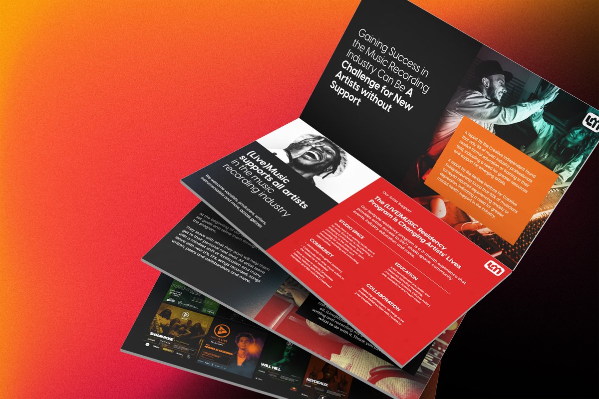 (Live)Music Residency - Brand Comms + Identity Development by #StreamlinedMedia