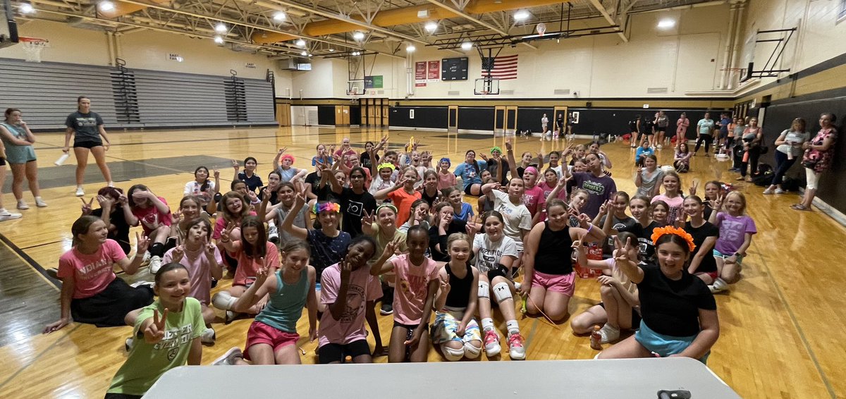 Starting the summer off strong with the future of Miller Volleyball! Thanks to everyone who joined our camp this year!