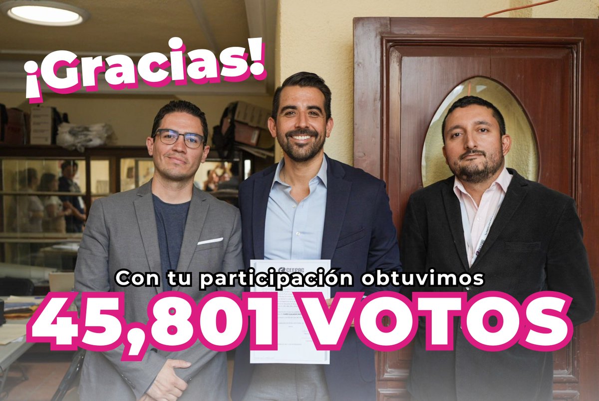 RubenGuajardoB's tweet photo. Con emoción y gratitud, recibí por parte del @ceepac mi constancia de mayoría como Diputado Local por el Distrito 5 de #SanLuisPotosí.

Gracias a todos por su confianza y participación.💙 Este triunfo es de todos nosotros y juntos trabajaremos por nuestra ciudad. ¡A legislar #SinMiedo!