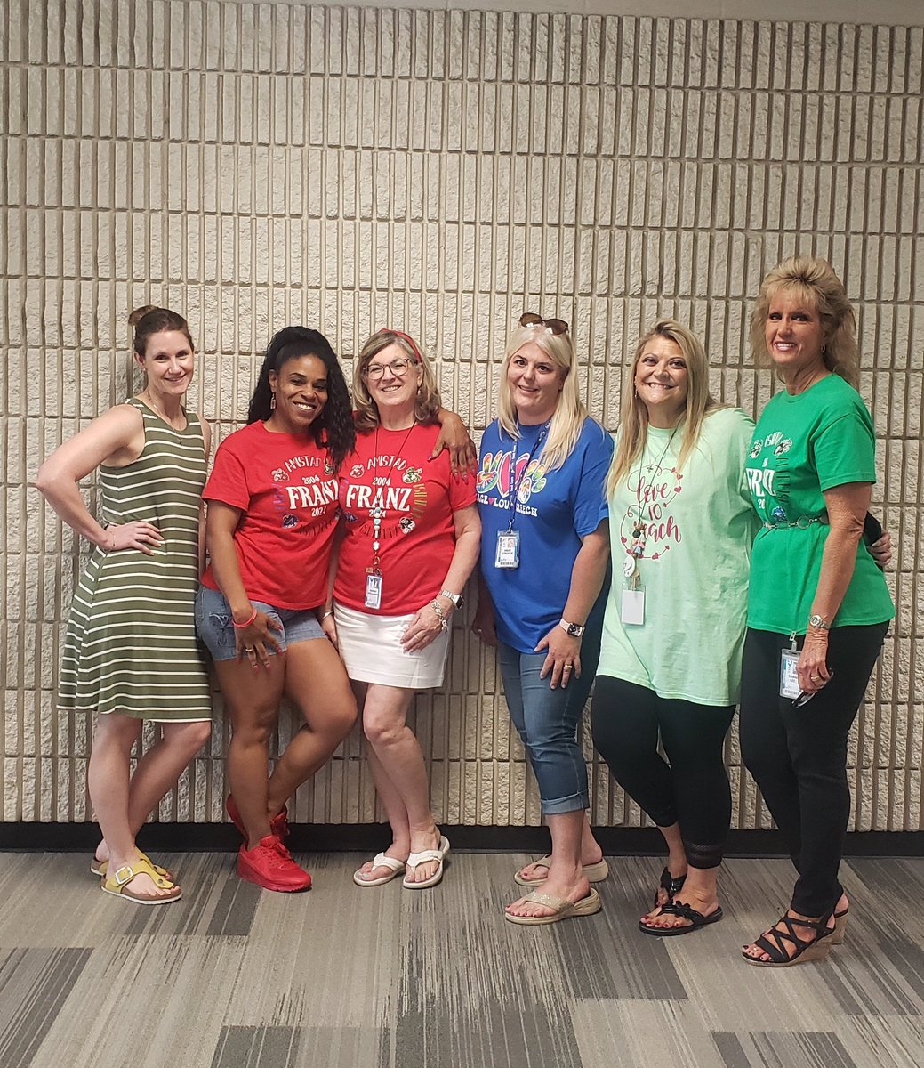 In my 17 years of education, Franz has left the biggest imprint on my heart. It's so nice to link up with some former Firebirds that have soared on to new adventures. The saying is true, "Once a Firebird, Always a Firebird!"

#KSAT2024 🦩 #FranzFirebirds 💙 💚 #Franztastic 🥰