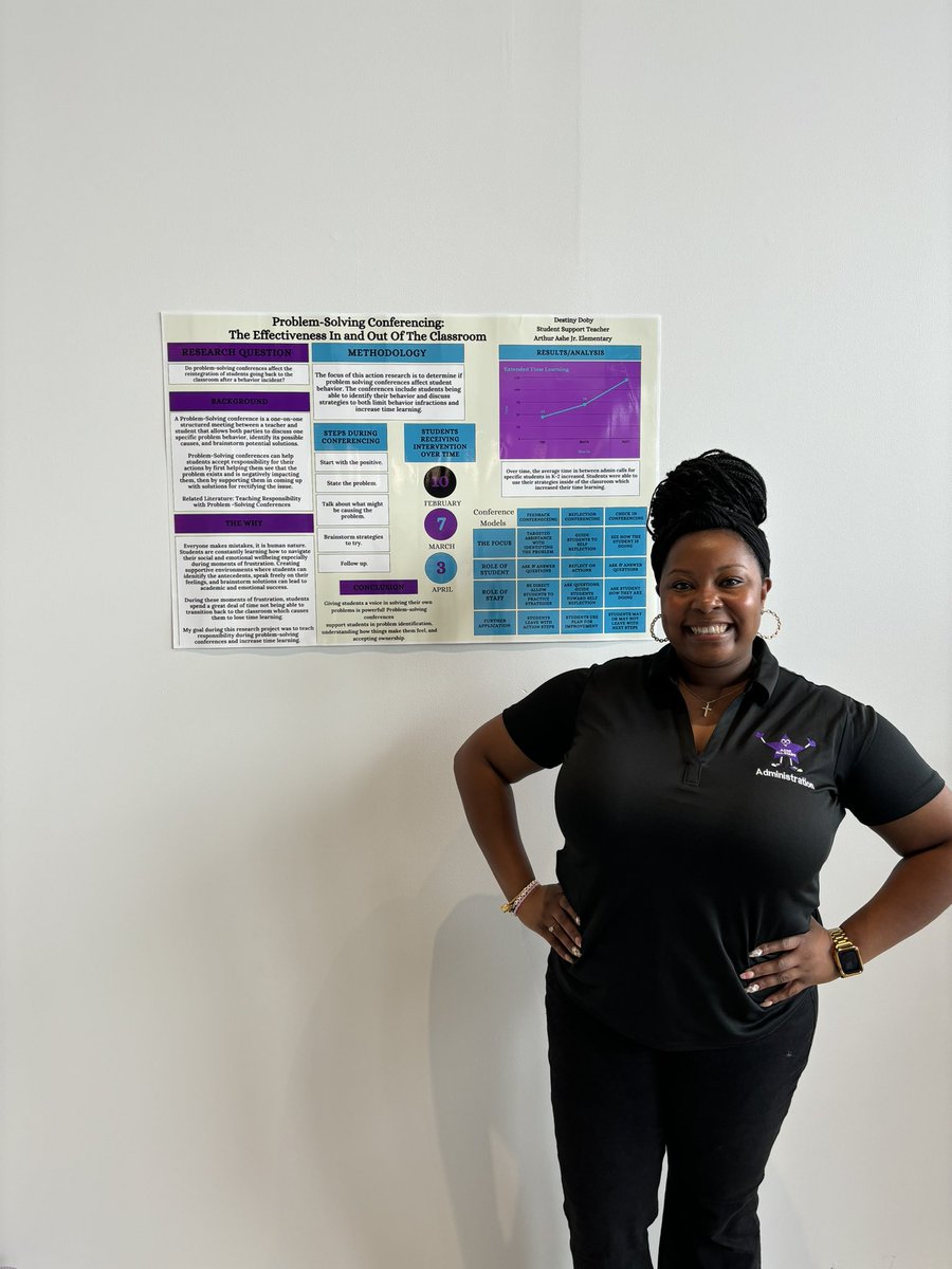 DobysWorld's tweet photo. Yesterday was beautiful! We celebrated so many phenomenal educators within @HenricoSchools 

I also had the pleasure of sharing my Action Research Project with all division leaders. ✨ #fearlessera #teamhenrico #sst https://t.co/9vvBrs3HKq