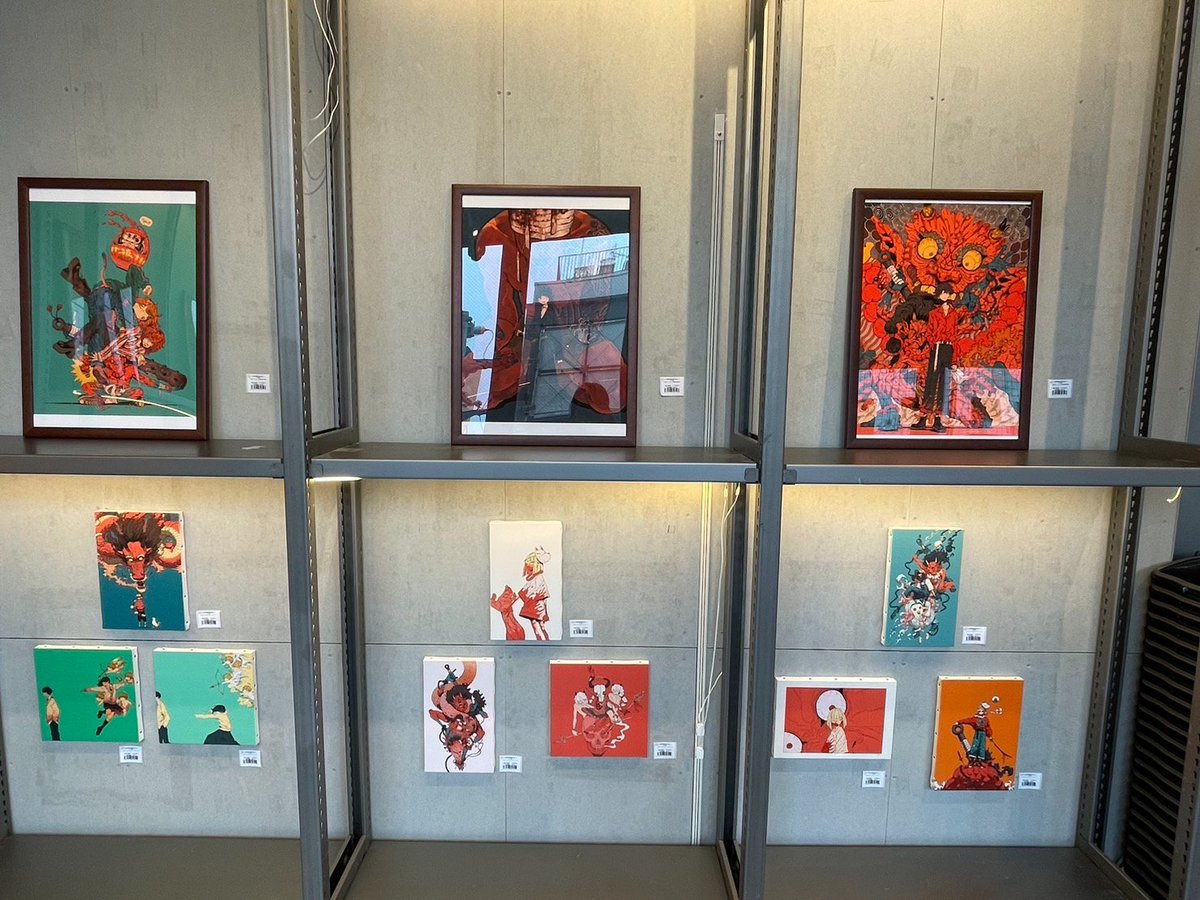 本日より！】 Kou画集『赫』発売記念イラスト展@ミカン下北！ 緻密な線