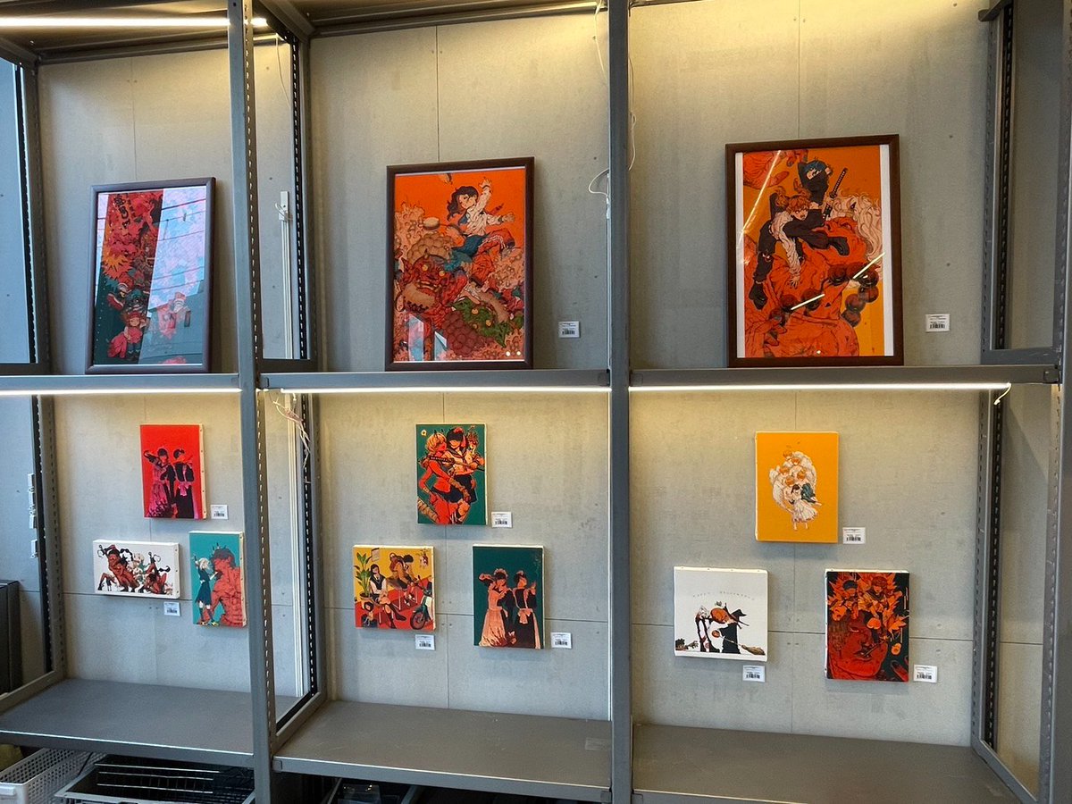 本日より！】 Kou画集『赫』発売記念イラスト展@ミカン下北！ 緻密な線