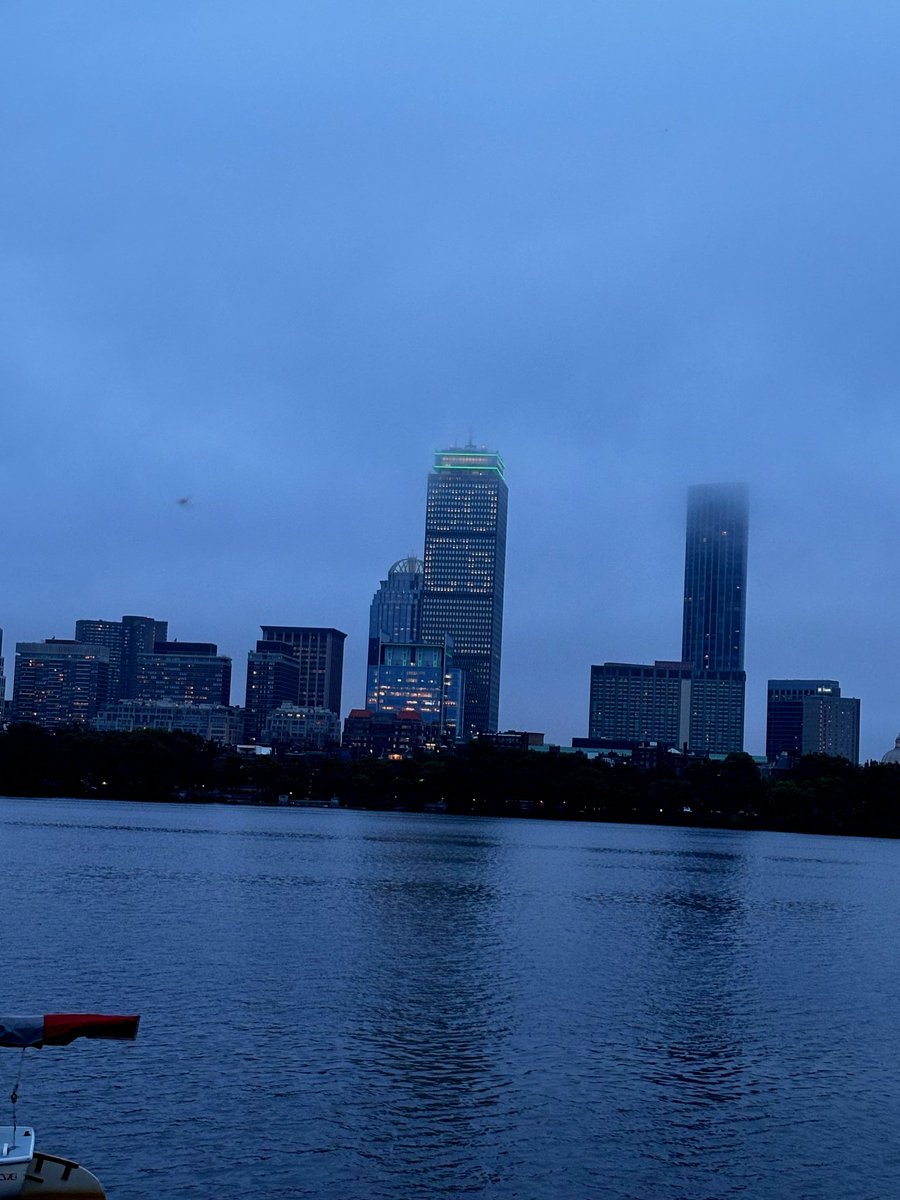 Boston is lit green tonight for the Celtics.

💚