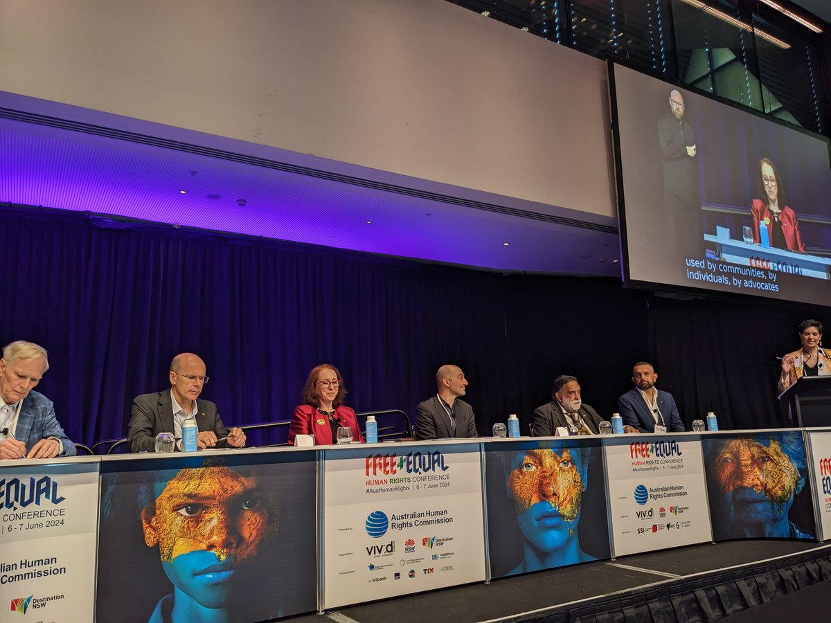 So how would a Human Rights Act benefit people and communities across Australia, and how would it improve access to justice and redress human rights breaches? Our first plenary session looks into how we make our society fairer and more just.

#freeandequal #AusHumanRights
