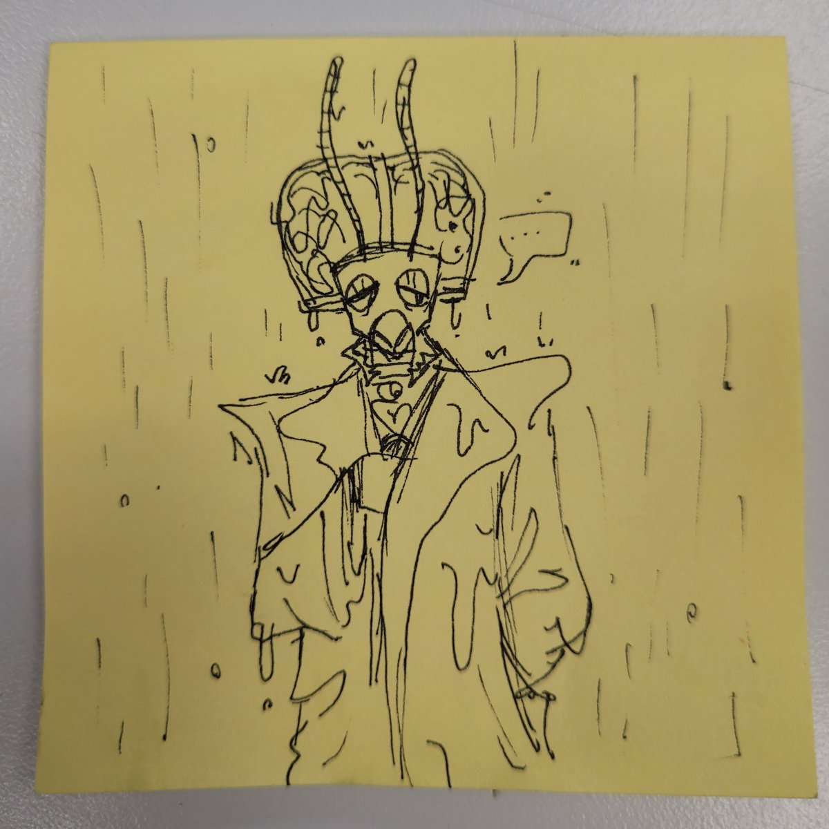 JustAWeirdOwl's tweet photo. Daily lunch doodle #6

Brian in the rain https://t.co/4GWFnhTUW4