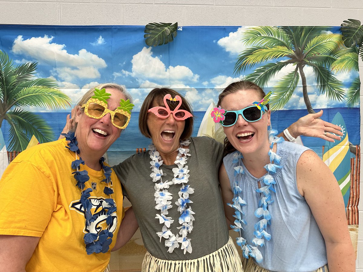 Fun times! Preparing for #RCTC2024 – Life‘s a Beach with Technology – can’t wait for tomorrow! #WeAreRCSTN ⁦<a href="/RobCoSchools/">Robertson County Schools</a>⁩