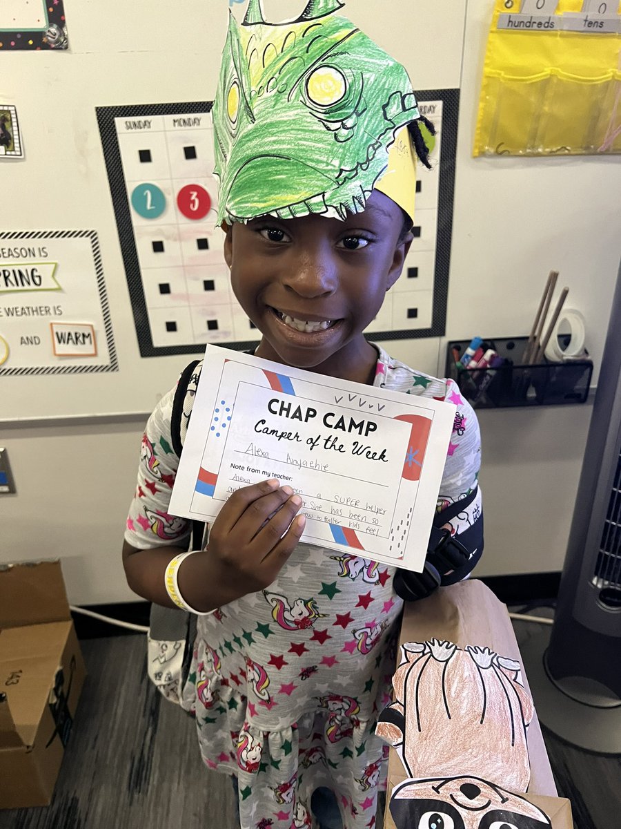 Our two students of the week in our class! Excited for three more weeks of summer learning with all of these kiddos ♥️

<a href="/aubreyisd/">Aubrey ISD</a>