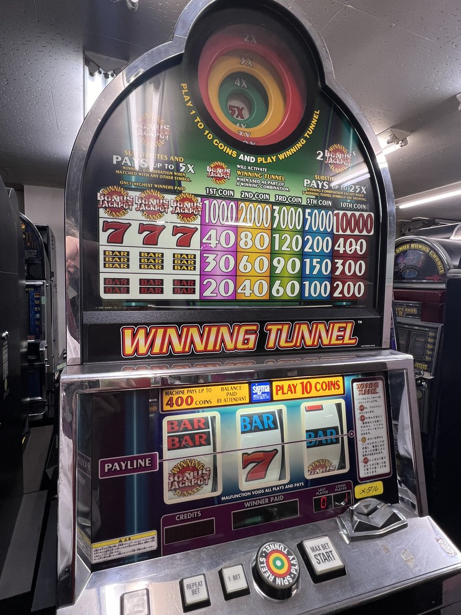 Sigma Winnig Tunnel(ウイニングトンネル)、欲しい人います？リールスロットです。  倉庫代稼がないといけないので、希望者にお売りします。 引き渡しは愛知県名古屋市です。