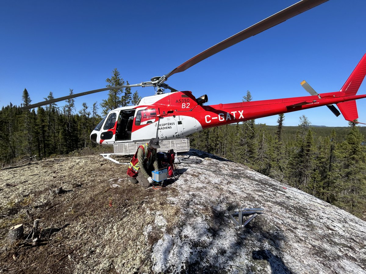 CygnusMetals1's tweet image. Initial geophysics work is underway at key targets at our Auclair Lithium Project in James Bay, Canada 🇨🇦

Prospecting is utilising a multi-pronged targeting approach of till &amp;amp; outcrop geophysics, magnetics, LiDAR &amp;amp; high resolution orthophotography. More: loom.ly/LPRSllU