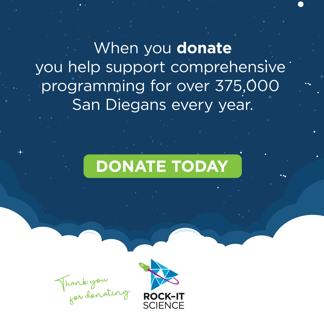 fleetscience's tweet photo. Support the Fleet Science Center today and see your donation DOUBLED! All donations received by June 30 will be matched. 💙🚀 Help us connect San Diego to the wonder and power of science. ✨ #FleetScience #DonateToday 

https://t.co/EDywauzIgi https://t.co/gUtsNgEU0O