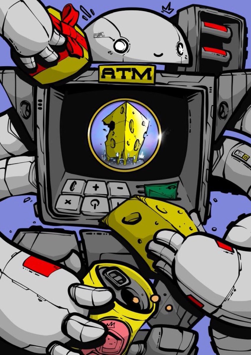 $CHEDDA 🧀🚀 #cardano #MemeCoinMania #graffiti artist: <a href="/Createdby_imrie/">Created by Imrie</a> Dev: <a href="/adamKDean/">Adam Dean</a> 8 Quadrillion and counting 🧀👀