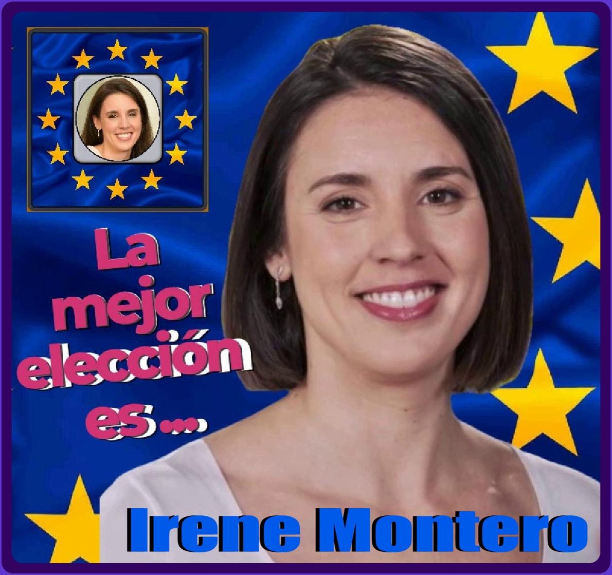 🔸La mejor elección es @IreneMontero
Sin ninguna duda . 📷#EleccionesEuropeas #AhoraMasQueNunca #IreneMonteroAEuropa #SiSePuede #VotaPodemos #UEelections2024