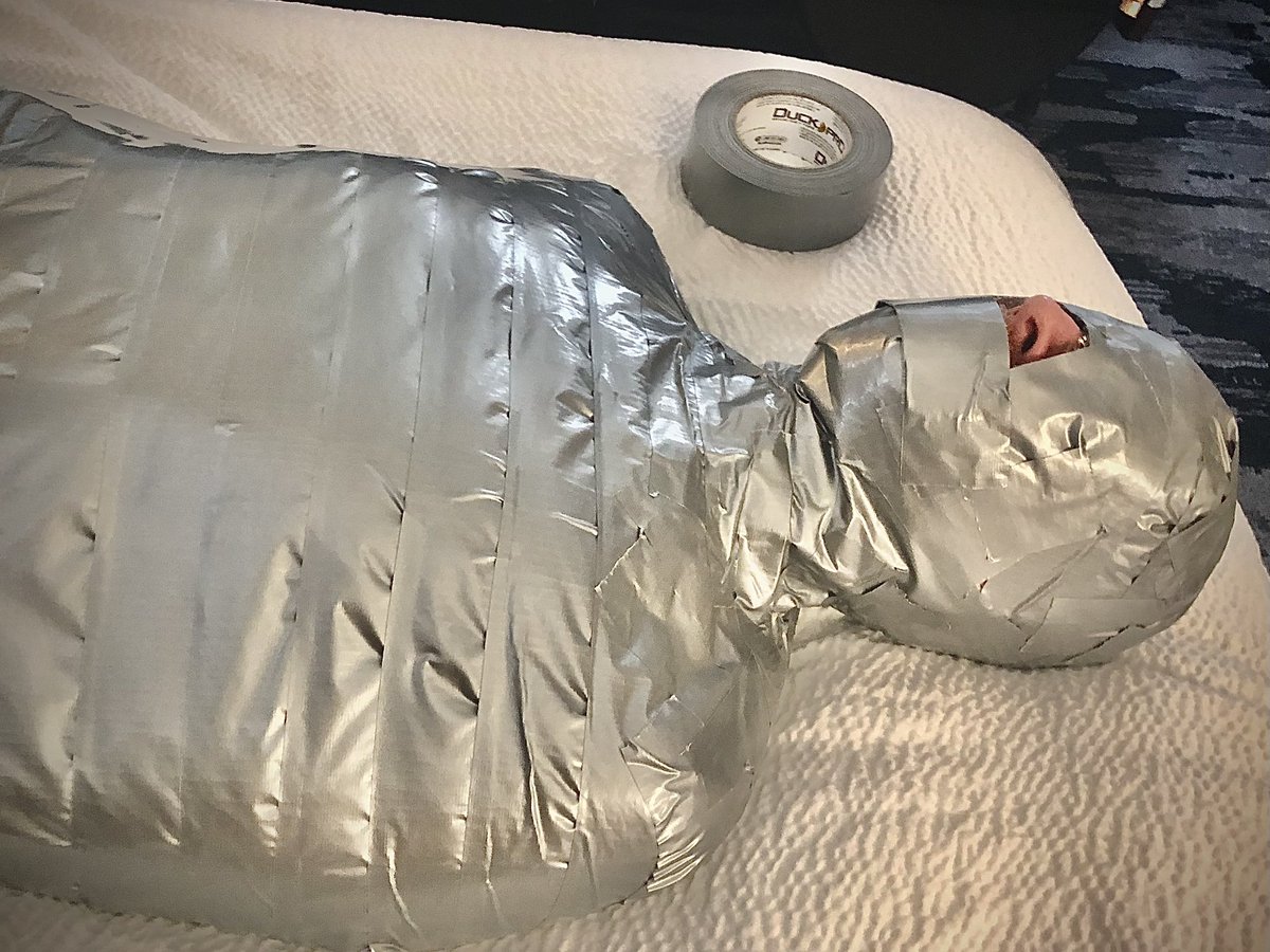 Sub wrapped for storage 📦