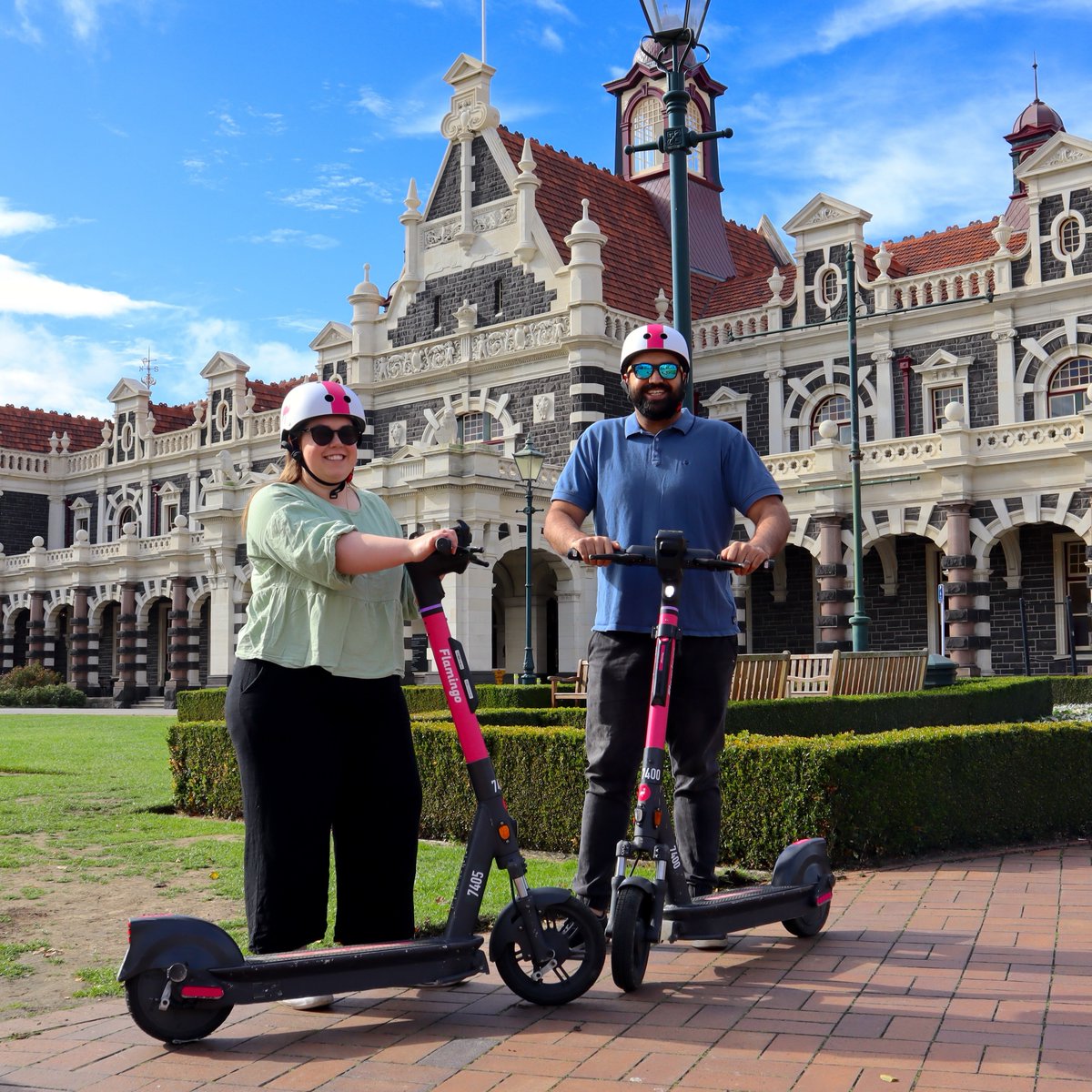 We are thrilled to announce that Flamingo is launching in Dunedin this July! 🛴🎉

As a proudly Kiwi owned and operated company, we are excited to bring our services to the Otago region. We look forward to growing our partnership with <a href="/DnCityCouncil/">Dunedin City Council</a> &amp; engaging with the community.