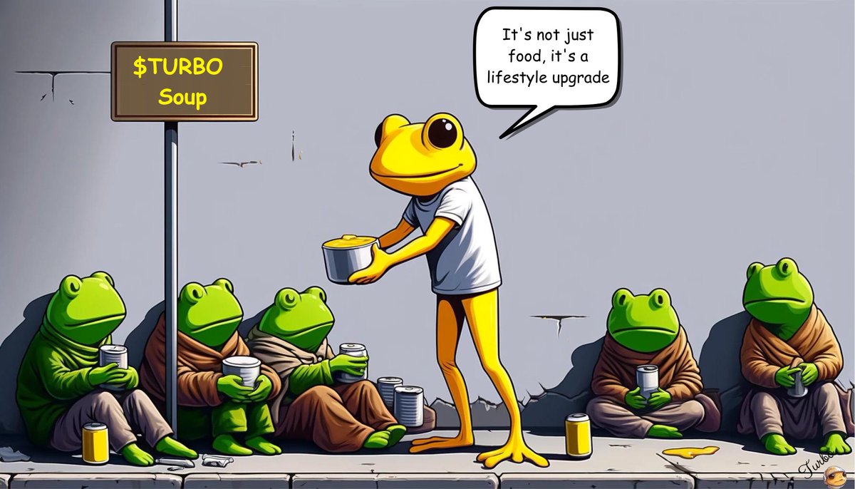 TurboToadToken's tweet image. 🌟 Community Power Rules! 🌟

We've caught the crypto space off guard and are driving dramatic change. More listings coming.  📈

The world is embracing $TURBO. 🌍 Stay positive,  keep growing,  and let's aim for the #1 memecoin! 🥇

 #TURBORevolution #MemeCoinof2024