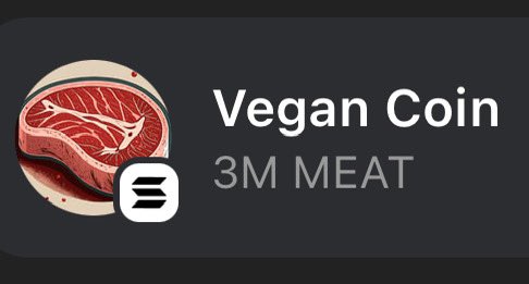 BBCHIK_Coin's tweet photo. 🪂🥩🪙🥩🪂
                           🪂🥩🪙🥩🪂 
                                                       🪂🥩🪙🥩🪂
🪂🥩$MEAT AIRDROP ALERT!!! 🥩🪂

To Enter: 
👉🏼❤️👉🏼🔁👉🏼✅👉🏼🔔
(Like, Retweet, Follow, Notifications)

Must Follow: 
@BBCHIK_Coin
@Veegancoinonsol
@ai_marcus
@solana https://t.co/I5adjj2uKr