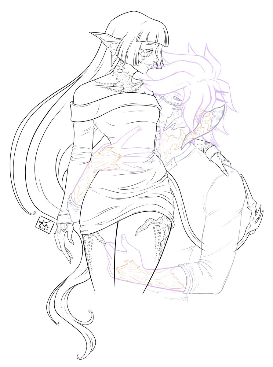 kagedart's tweet photo. Making progress - finished the Anzu half. 💜🖤

#sidanzu | #sidwol https://t.co/nfF4C5ZKm8