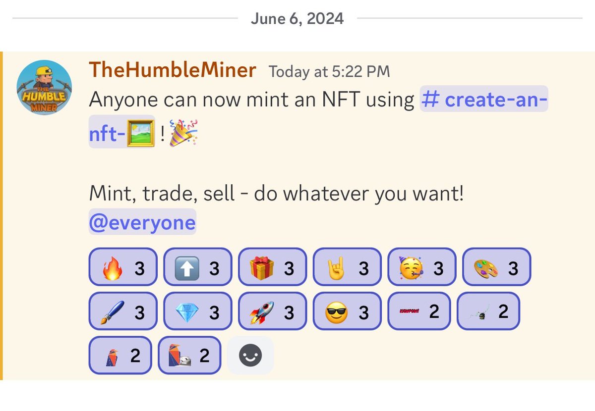 Ever mint an #NFT on Ravencoin?
Now's your chance for free! 🎁
Hop in the HM Game Co Discord and enter the free giveaway and mint any #NFT you want!
Only 24 hours to enter!
discord.gg/vKQxJ2VMbX
#nftgiveaway #RVN $RVN #crypto #ETH #SOL #freemint