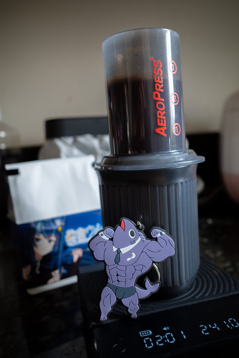 mothTSC's tweet photo. #FujikuraUruka blend with the #aeropress

#urufugang #phaseconnect #phasecoffee #H2osakana #luwud https://t.co/XqQHl9ATZH