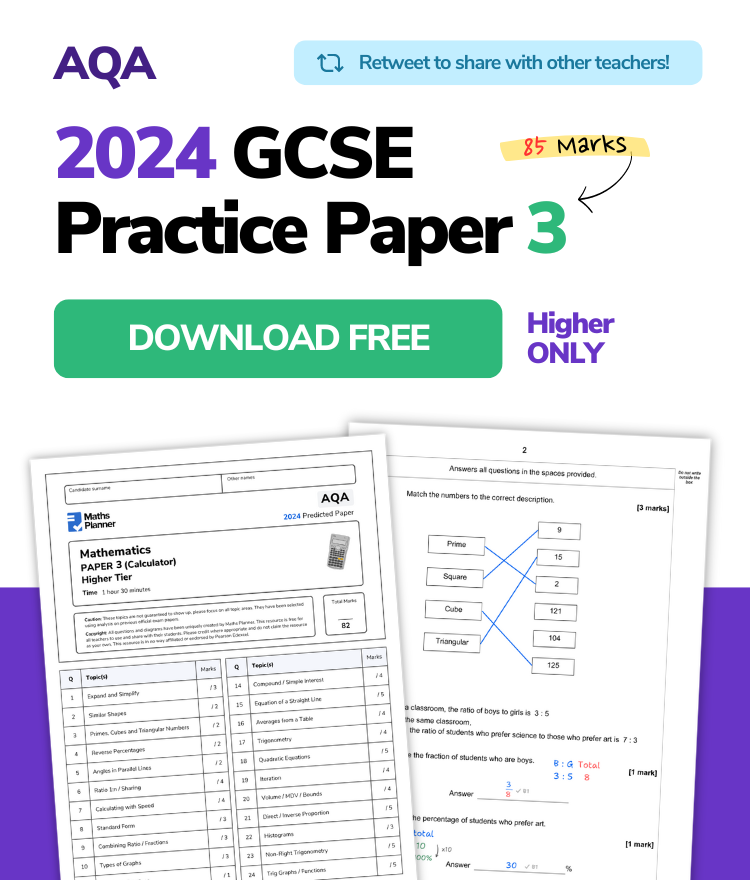 2024 AQA Higher P3 is ready to download!!🎉 

P3-H: mathsplanner.com/wp-content/upl…

P3-H Solutions: mathsplanner.com/wp-content/upl…

If you wish to support our mission to continue providing high-quality free resources for you and your students - buymeacoffee.com/mathsplanner